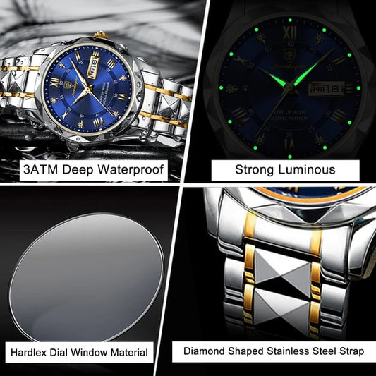 Vendita calda🎁 impermeabile Top Brand lusso uomo orologio da polso con luminoso