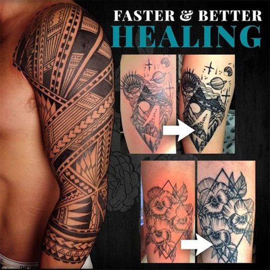 Balsamo rinforzante per tatuaggi (idrata e protegge il colore, ripara la pelle)