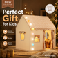 🏰 50% RABATT NU! ✨ Mysigt lektält för barn – perfekt för fantasilek, läsning & mysiga stunder hemma