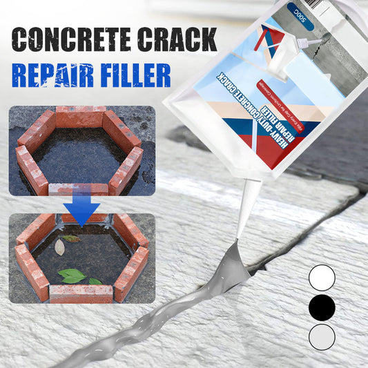🛠️ KÖP 2 FÅ 1 GRATIS! 💪 Kraftigt Lim för Reparation av Betongsprickor – Stark Vidhäftning, Enkel Applicering & Perfekt För Reparationer 🏠