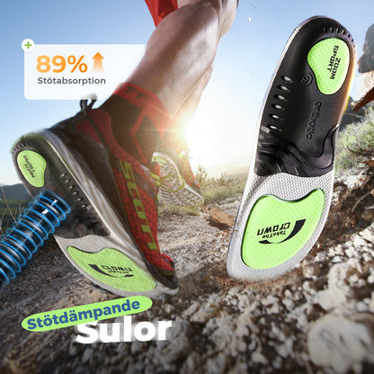 Stötdämpande Innersulor för Män och Kvinnor 🏃‍♂️👟✨