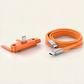 🔋50% RABATT! ⚡Snabbladdningsadapter med 240W Type-C-kabel i zinklegering och silikon – komplett laddningskit