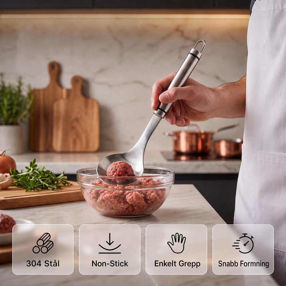 🔥50% RABATT NU!🍳Kreativ form med håldesign – pressa, forma och släpp enkelt✨