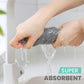 🌿 Bambukol Mikrofiberduk | Aktivt Kol Filter 🛡️ | 5x Bättre Absorption än Vanliga Trasor"