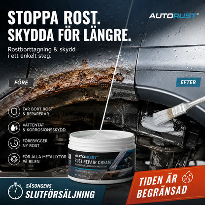 🔥50% RABATT NU!🚗Rostreparationspasta✨Penslas direkt på bilmetall, återställer & skyddar🛡️