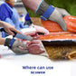 🔥50% RABATT NU! 🛡️Rostfria metallhandskar, livsmedelsklassade & skärskyddade ✂️