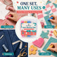 ✂️ 50 % RABATT NU! 🧵 Tyggkritset – Perfekt för sömnad, quiltning & klädändringar, Lättanvänt & Lämnar tydliga märken ✨