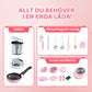 👧🏻 58% RABATT! 🎉 22-delars Mini-Köksleksak – Ljud & Ljus, Utvecklande & Realistisk Lek 🍳📦