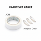 Tvättbar tejp för byxuppslag