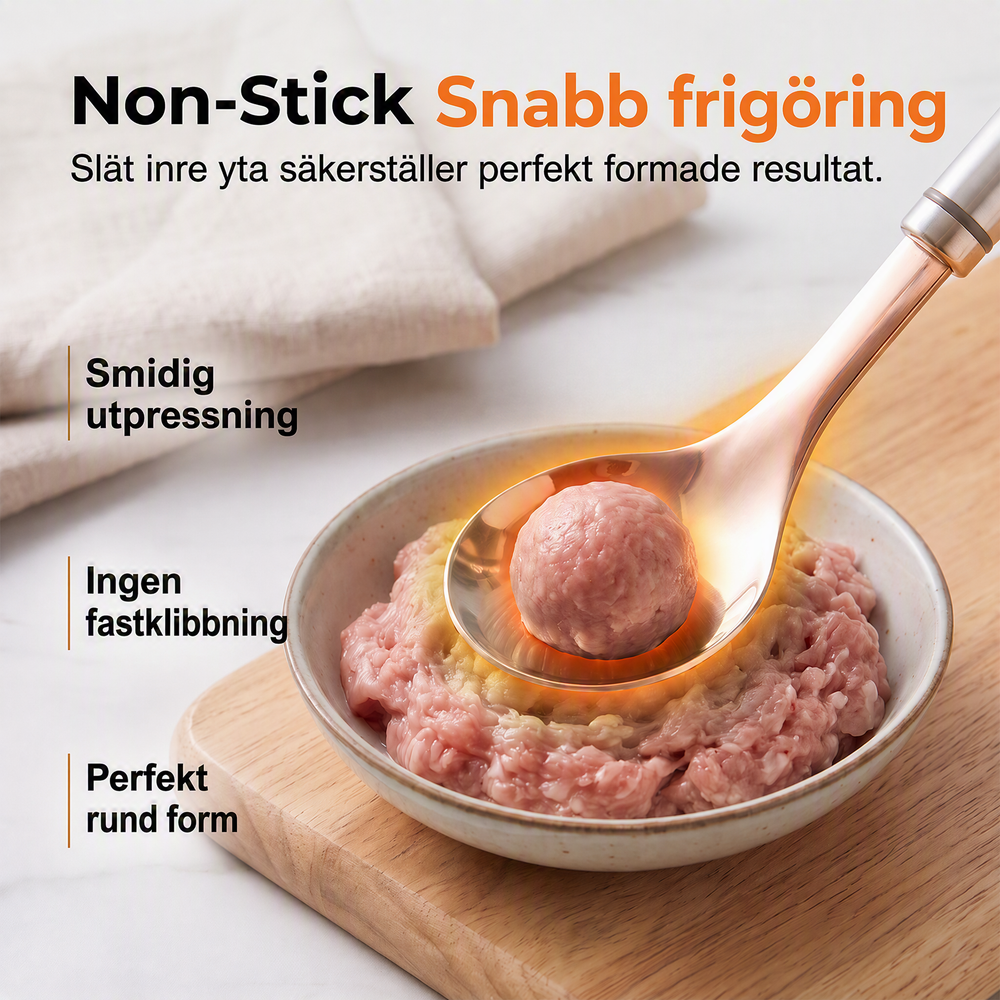 🔥50% RABATT NU!🍳Kreativ form med håldesign – pressa, forma och släpp enkelt✨