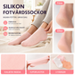 🛒 50% RABATT NU! 🦶 Fuktgivande och exfolierande silikonstrumpor för fotvård och strandskydd (3 st.) – Återanvändbara, Mjuka & Skonsamma – Perfekt för Hemfotvård, Resor och Sommar 🌿