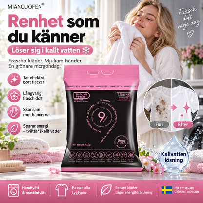 🔥50% RABATT NU! Snabblös tvättmedel med långvarig doft, fungerar i kallt vatten 🧺🌸✅💥