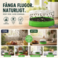 🛒 50% RABATT NU!  Kemikaliefri återanvändbar flugfälla – Ingen el behövs, säker för barn & husdjur, lätttömbar – Perfekt för Hem, Trädgård, Stall & Utomhus 🌿