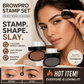 🔥50% RABATT NU!🎁Ögonbrynsstämpel pulverset✨Vattentålig, långvarig 24H makeup