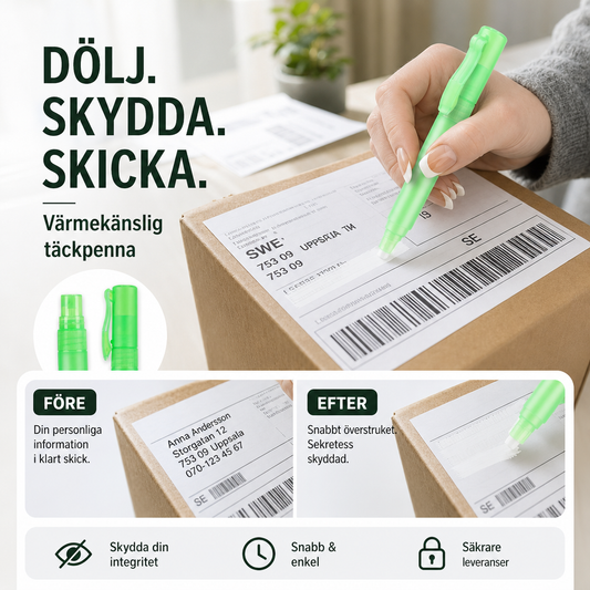 🛒 50% RABATT NU! 💨 Spray för korrigering av termokänsligt papper – Effektiv & Skonsam för kvittopapper och termoutskrifter 📄✨