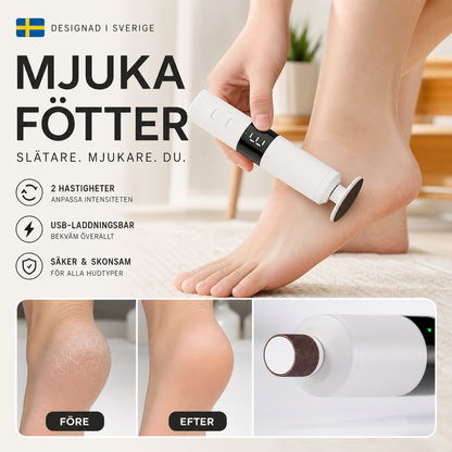 🔥50% RABATT NU🦶 Digitaldisplay elektrisk pedikyrfil Exakt hastighetsstyrning, slipar bort grov hud och förhårdnader på fötter, säker och skonsam hemmavård✨