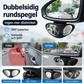 ✨ Dubbla vidvinkelspeglar för bil – 360° justerbar sikt och enklare parkering 🚗