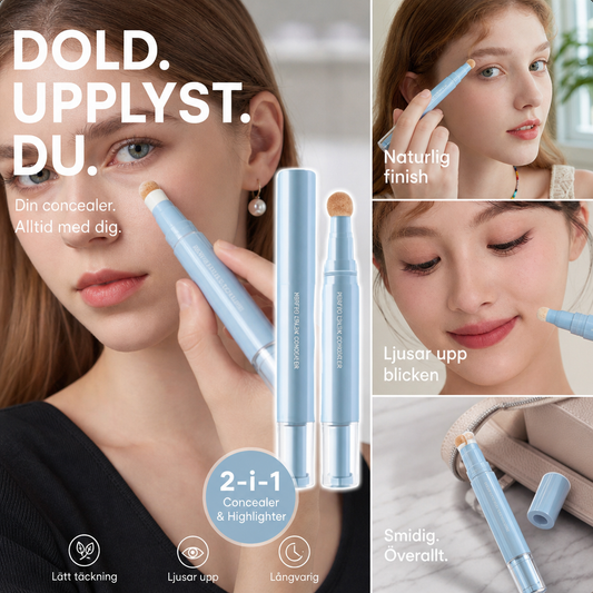 🛒 50% RABATT NU! ✏️ Fuktgivande flytande concealer – mångsidig, exakt täckning & skonsam hudvård ✨💖