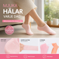 🛒 50% RABATT NU! 🦶 Fuktgivande och exfolierande silikonstrumpor för fotvård och strandskydd (3 st.) – Återanvändbara, Mjuka & Skonsamma – Perfekt för Hemfotvård, Resor och Sommar 🌿