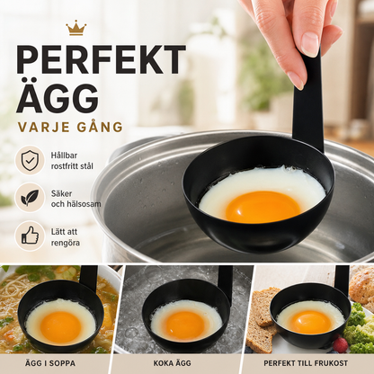 🍳50% RABATT!! 🥚2026 hängande silikonformar för pocherade ägg | Non-stick-beläggning som gör det enkelt att ta loss äggen – perfekta ägg varje gång | Diskmaskinssäkra och BPA-fria