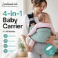 🔥50% RABATT NU! 4‑i‑1 ventilerande mesh bärsele, flexibla bärlägen för småbarn 👶🧺💕