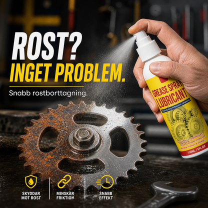 🛠️ 50% RABATT NU!⚡ Multi-Purpose Rostborttagare & Smörjspray – Omedelbar Knirk Eliminatore – Metall Verktyg Återställare – Långvarigt Skydd 🧴