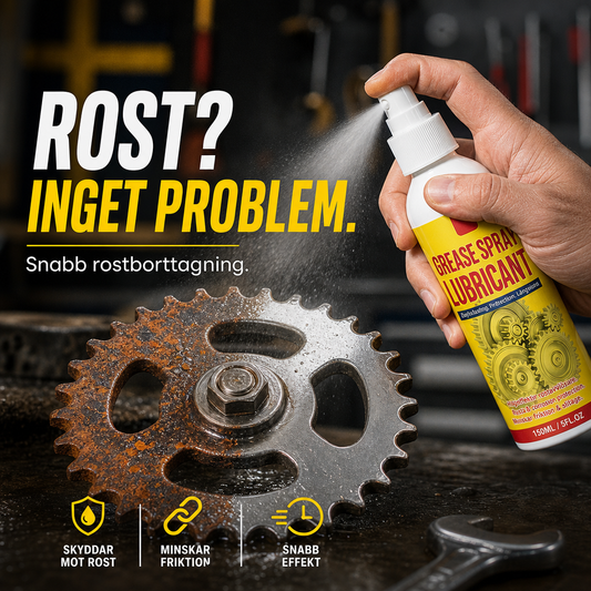 🛠️ 50% RABATT NU!⚡ Multi-Purpose Rostborttagare & Smörjspray – Omedelbar Knirk Eliminatore – Metall Verktyg Återställare – Långvarigt Skydd 🧴