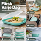 🥗 50 % RABATT NU! 🍱 Hopfällbar Silikonmatlåda – Platsbesparande, Läckagesäker & Perfekt Att Ta Med ✨