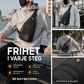 🎒✨ Vattentät crossbody-väska med flera fickor – smart förvaring, justerbar rem, hörlursuttag 🌧️