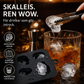🛒 50% RABATT NU! 💀 3D Skalle Silikonisform med lock – Enkel formning & lätt uttagning – Perfekt för festdrycker och hemmabruk 🧊