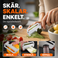 🔥50% RABATT NU🧅 3-i-1 mångsidigt köksverktyg Strimlar, skalar och förbereder salladslök enkelt och snabbt i köket✨