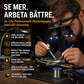 🔥50% RABATT NU! 🔍 Högprecisionsförstoringsglas med LED, utbytbara linser handsfree‑design 🛠️✨