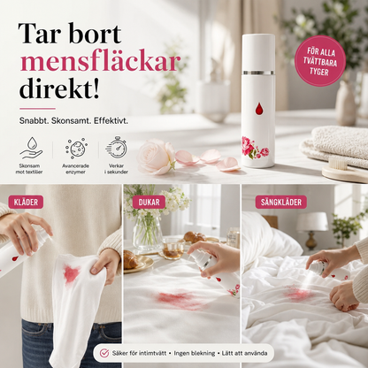 🛒 50% RABATT NU!🩸Snabb fläckborttagare för blodfläckar – Stark rengörande effekt – Enkel användning för kläder och textilier🧴