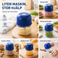 ⚡ HALVA PRISET! Hacka snabbare utan sladd – kraftfull minihackare för enklare matförberedelse 🥕