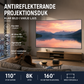 ✨ Portabel projektorskärm med anti-veck och antireflex – perfekt för hemmabio & filmkvällar 🎬