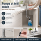 🧴 50% RABATT NU! 💧 Diskmedelsdispenser för Köksvask – 99cm Slang & 360° Rotation – Perfekt för Rent & Snyggt Kök – Enkel Installation 🏠