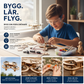 🛒 50% RABATT NU! ✈️ DIY Trädronbyggsats – Höjdhållning, STEM-utbildning & rolig familjeaktivitet ✨