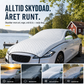 ☀️50% RABATT NU! 🚗 Tjock Halvbilskåpa – Solskydd på Sommaren, Snöskydd på Vintern – Slitstarkt & Väderbeständigt – Perfekt för Svenska Klimatet ❄️