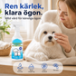 ✨ Slipp mörka tårfläckar runt ögonen – skonsam jonvattenspray för hund & katt 🐾