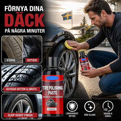 ✨ Svart däckpoleringspaket – djup glans, mörkare finish och enkel applicering 🚗