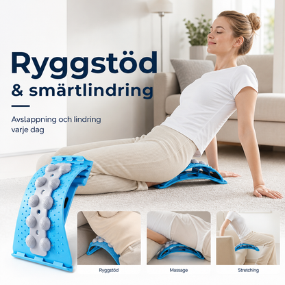 🧲 50 % RABATT NU! 🔥 Ryggmassageapparat – Lindrar ryggont, Avslappnande & Perfekt för Hemma Kontor ✨