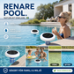 🏊 50% RABATT NU! ☀️ Solenergidriven Pooljonisator – Bästsäljare! Kristallklart Vatten Utan Kemi – Perfekt för Badpoolen 🌊