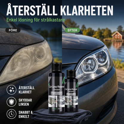 😣 Gamla matta strålkastare förstör bilens utseende – snabb DIY-polering hemma 🚗✨