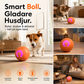 🐾 SMART HUSDJURSBOLL MED AUTOMATISK STUDS OCH FJÄRRKONTROLL — 3 interaktiva lägen | Tuggbeständigt E-TPU | Laddbar via USB-C 🎾