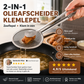 🍳🔥50 % RABATT NU! 2‑i‑1 kökstång – sked & sil i ett. Rostfritt stål, perfekt för fritering, siktning och servering 💪✨