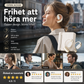 🎧 50% RABATT NU! 🎵 Trådlösa Hörlurar med Brusreducering – 145 Timmars Speltid, Bluetooth 6.0 & IPX5 Vattentålig 🚀