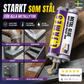 🛠️ 50% RABATT NU! Metalllim – svetslim för metallreparation – höghållfast epoxi – ersätter svetsning – vattentätt, korrosionsbeständigt & bearbetningsbart – perfekt för avgasrör, dörrar och metallrör 🔧✨