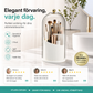 🏡 50% RABATT ✨ | Tandborstförvaring med Skjutlock – 3 Fack & 360° Roterbar – Håller badrummet ordnat, Lättmonterad & Vattentät – Perfekt för badrum, toalett och familjens hygienprodukter