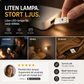 🔥50% RABATT NU💡 Mini bärbar USB LED-nattlampa ✨ Mjukt behagligt ljus, kompakt storlek, perfekt för sovrum, resor, skrivbord och nattliga besök till badrummet