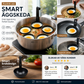🍳50% RABATT!! 🥚2026 hängande silikonformar för pocherade ägg | Non-stick-beläggning som gör det enkelt att ta loss äggen – perfekta ägg varje gång | Diskmaskinssäkra och BPA-fria